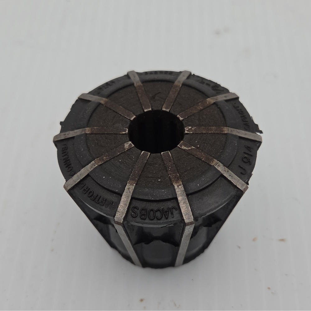 Jacobs J914 Rubber Flex / Flexible Lathe Collet 1/2" - 5/8"